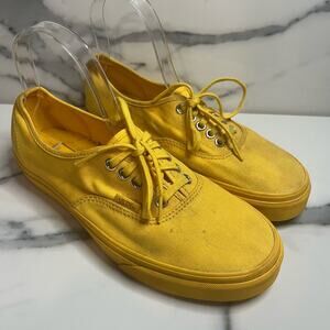 Vans Old Skool | Classic Yellow Color Block Skateboard Shoes M Sz 7 Wm Sz 8.5